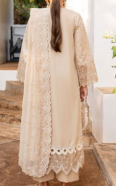Marjjan Tan Lawn Suit | Pakistani Lawn Dress in USA- Image 2