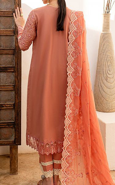 Marjjan Coral Lawn Suit | Pakistani Lawn Dress in USA- Image 2