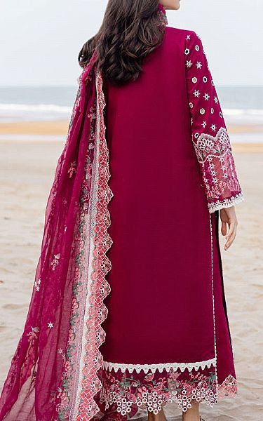 Marjjan Crimson Lawn Suit | Pakistani Lawn Dress in USA- Image 2