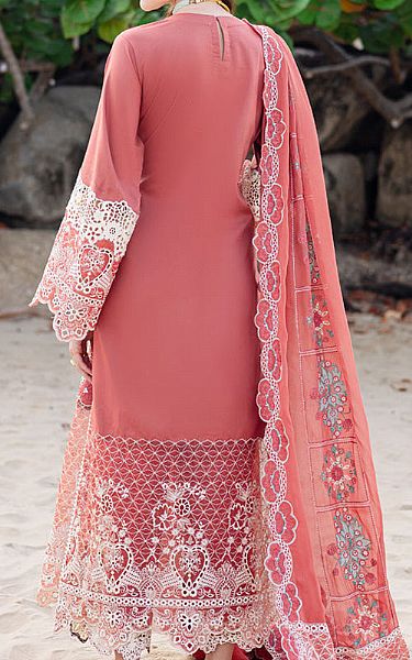 Marjjan Tea Pink Lawn Suit | Pakistani Lawn Dress in USA- Image 2