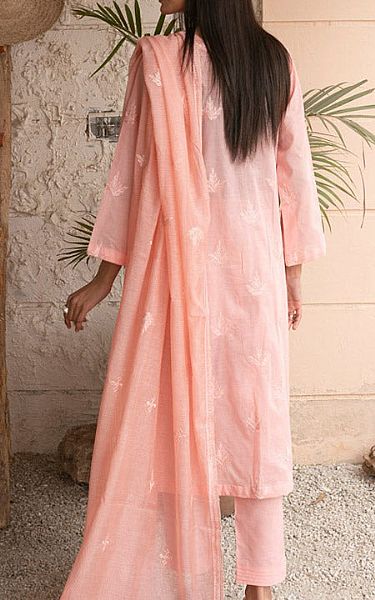 Marjjan Rose Pink Lawn Suit | Pakistani Lawn Suits- Image 2