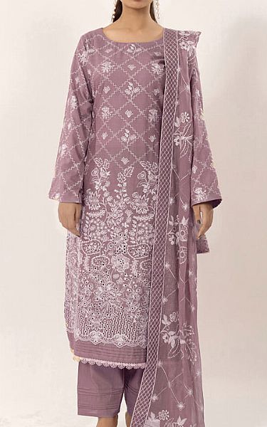 Marjjan Lavender Lawn Suit | Pakistani Lawn Dress in USA- Image 1