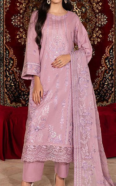 Marjjan Lavender Lawn Suit | Pakistani Lawn Dress in USA- Image 1