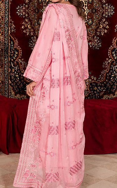 Marjjan Pink Lawn Suit | Pakistani Lawn Dress in USA- Image 2