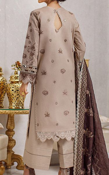 Marjjan Beige Lawn Suit | Pakistani Lawn Dress in USA- Image 2