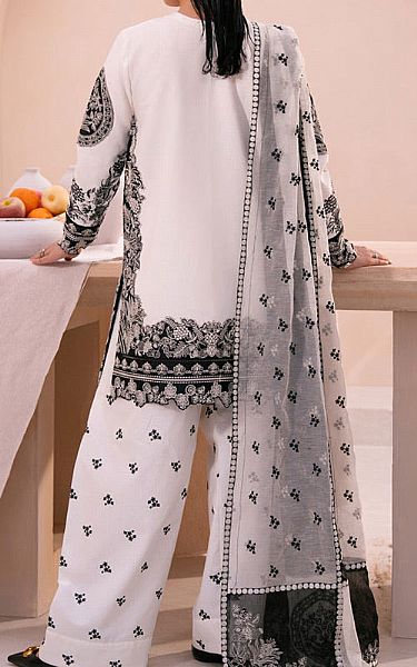 Marjjan Off-white Karandi Suit | Pakistani Winter Dresses in USA- Image 2