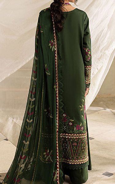 Marjjan Lunar Green Karandi Suit | Pakistani Winter Dresses in USA- Image 2