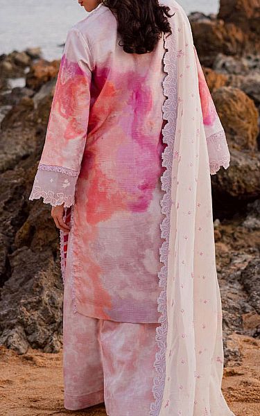 Marjjan Pink Lawn Suit | Pakistani Lawn Dress in USA- Image 2
