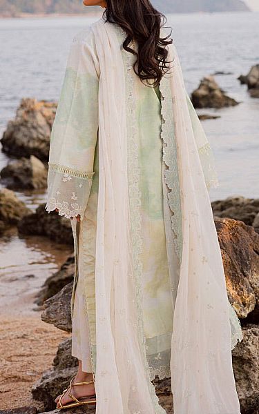 Marjjan Mint Green Lawn Suit | Pakistani Lawn Dress in USA- Image 2