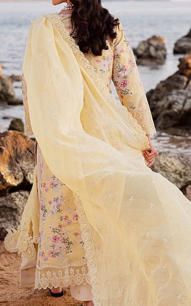 Marjjan Ivory Lawn Suit | Pakistani Lawn Dress in USA- Image 2