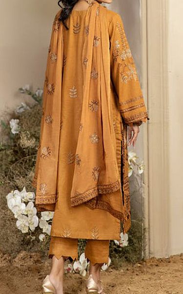 Marjjan Orange Karandi Suit | Pakistani Winter Dresses- Image 2