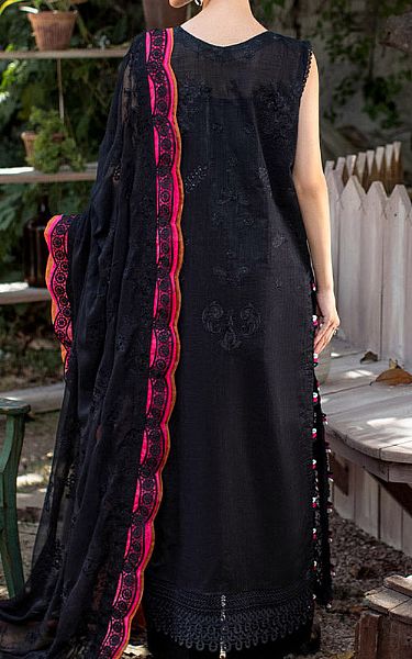 Marjjan Black Lawn Suit | Pakistani Lawn Dress in USA- Image 2