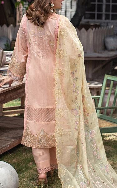 Marjjan Dust Pink Lawn Suit | Pakistani Lawn Dress in USA- Image 2