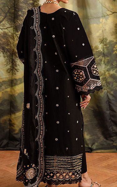 Marjjan Black Lawn Suit | Pakistani Lawn Dress in USA- Image 2