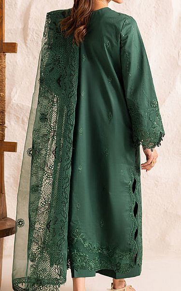 Marjjan Green Lawn Suit | Pakistani Lawn Dress in USA- Image 2
