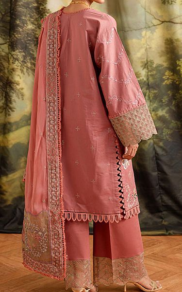 Marjjan Tea Pink Lawn Suit | Pakistani Lawn Dress in USA- Image 2