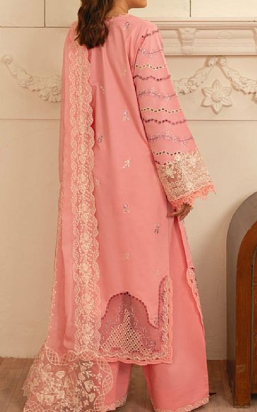Marjjan Pink Lawn Suit | Pakistani Lawn Dress in USA- Image 2