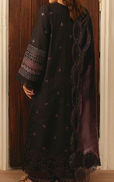 Marjjan Black Lawn Suit | Pakistani Lawn Dress in USA- Image 2