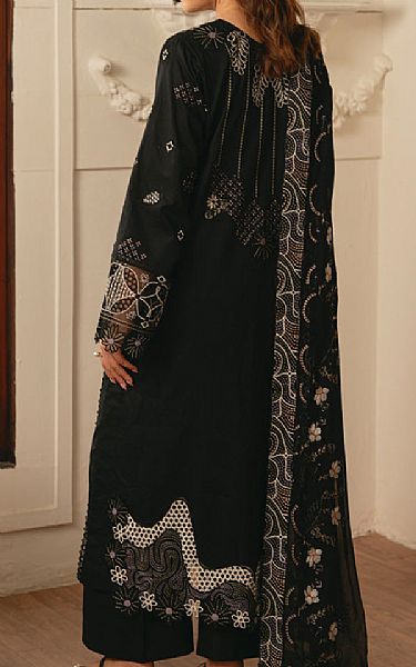 Marjjan Black Lawn Suit | Pakistani Lawn Dress in USA- Image 2