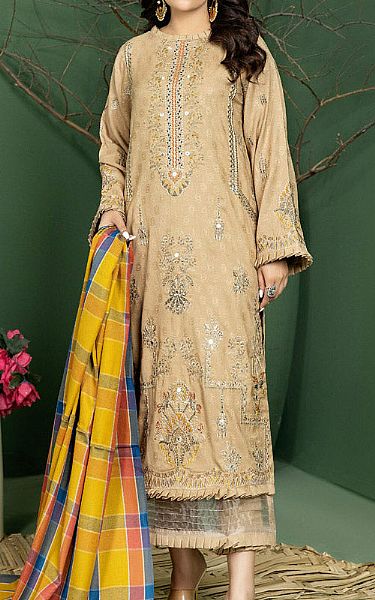 Marjjan Beiger Wool Suit | Pakistani Winter Dresses- Image 1