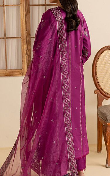 Marjjan Dark Raspberry Lawn Suit | Pakistani Lawn Dress in USA- Image 2