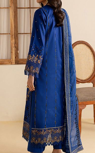 Marjjan Dark Blue Lawn Suit | Pakistani Lawn Dress in USA- Image 2