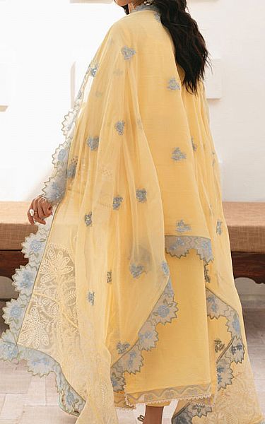 Marjjan Yellow Lawn Suit | Pakistani Lawn Dress in USA- Image 2