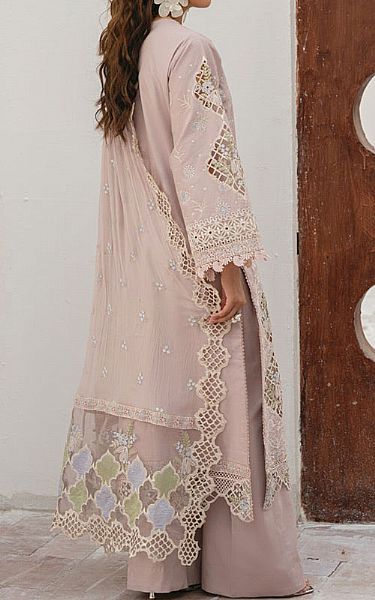 Marjjan Powder Pink Lawn Suit | Pakistani Lawn Dress in USA- Image 2