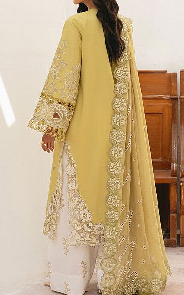 Marjjan Lime Green Lawn Suit | Pakistani Lawn Dress in USA- Image 2