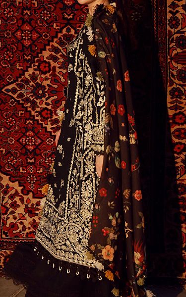 Maryam Hussain Brown Khaddar Suit | Pakistani Winter Dresses in USA- Image 2