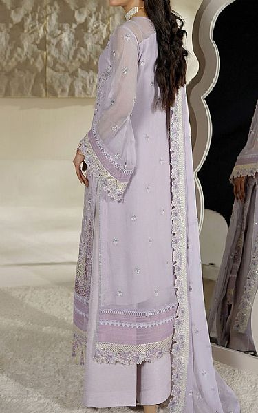 Maryams Lilac Chiffon Suit | Pakistani Embroidered Chiffon Dresses USA- Image 2