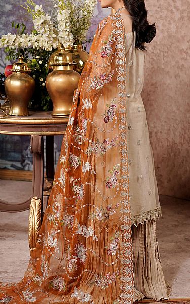 Maryams Purple Net Suit | Pakistani Embroidered Chiffon Dresses USA- Image 3