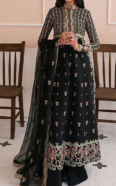 Maryum N Maria Black Lawn Suit | Pakistani Lawn Dress in USA- Image 1