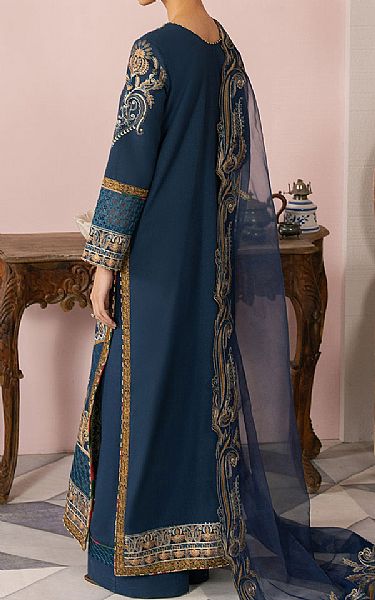 Maryum N Maria Navy Lawn Suit | Pakistani Lawn Dress in USA- Image 2