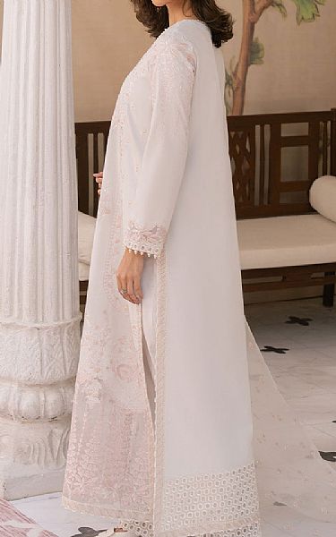 Maryum N Maria White Lawn Suit | Pakistani Lawn Dress in USA- Image 2