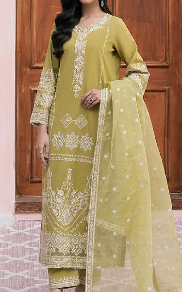 Maryum N Maria Light Green Lawn Suit | Pakistani Lawn Dress in USA- Image 1