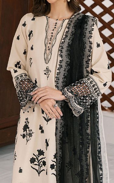 Maryum N Maria Black/White Lawn Suit | Pakistani Lawn Dress in USA- Image 2
