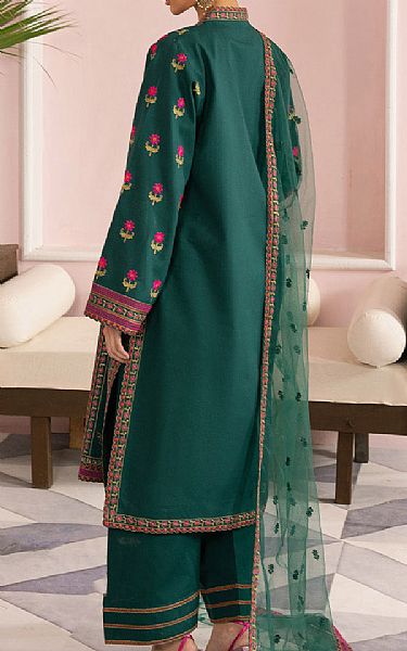 Maryum N Maria Teal Lawn Suit | Pakistani Lawn Dress in USA- Image 2