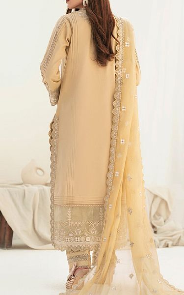 Maryum N Maria Lightning Yellow Lawn Suit | Pakistani Lawn Suits- Image 2
