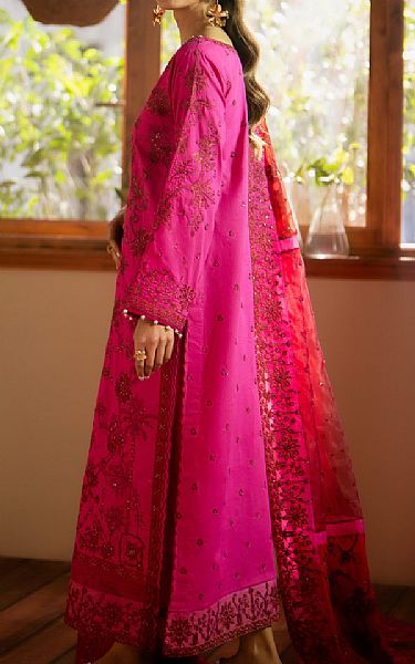 Maryum N Maria Hot Pink Lawn Suit | Pakistani Lawn Suits- Image 2