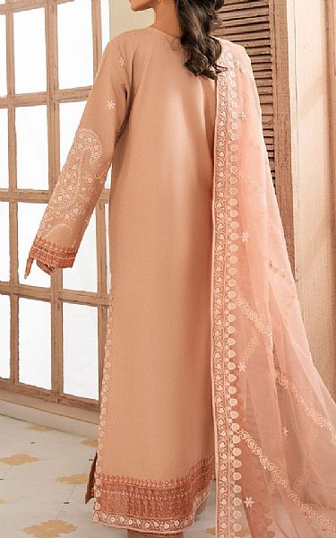 Maryum N Maria Peach Lawn Suit | Pakistani Lawn Dress in USA- Image 2