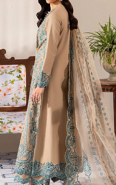 Maryum N Maria Beige Lawn Suit | Pakistani Lawn Dress in USA- Image 2