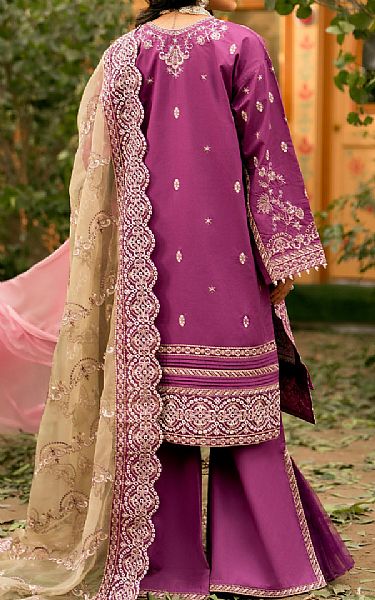 Maryum N Maria Violet Lawn Suit | Pakistani Lawn Suits- Image 2