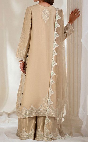 Maryum N Maria Ivory Masoori Suit | Pakistani Embroidered Chiffon Dresses USA- Image 2