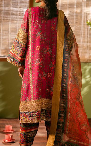 Maryum N Maria Deep Pink Lawn Suit | Pakistani Lawn Suits- Image 2