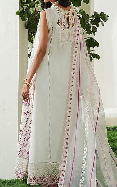 Maryum N Maria Off White Lawn Suit | Pakistani Lawn Dress in USA- Image 2