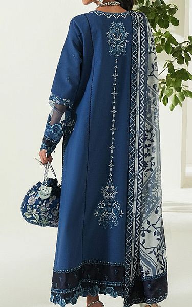 Maryum N Maria Dusk Blue Lawn Suit | Pakistani Lawn Dress in USA- Image 2