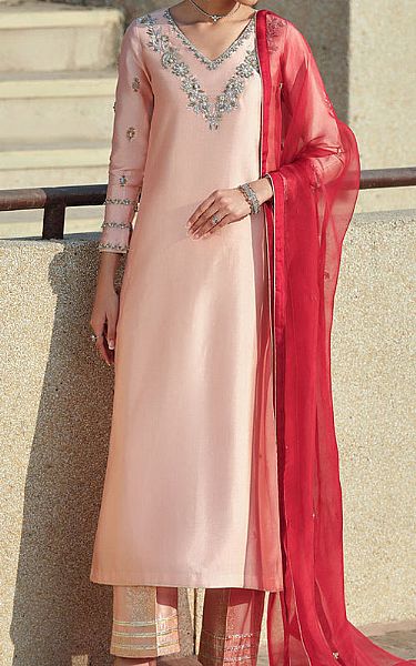 Mahum Asad Crimson | Pakistani Pret Wear Clothing by Mahum Asad- Image 1