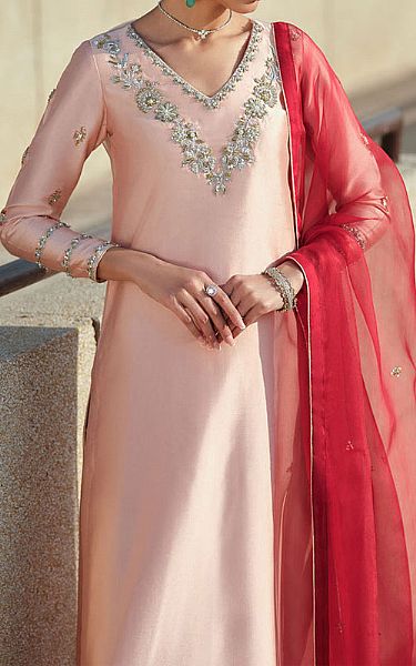 Mahum Asad Crimson | Pakistani Pret Wear Clothing by Mahum Asad- Image 2