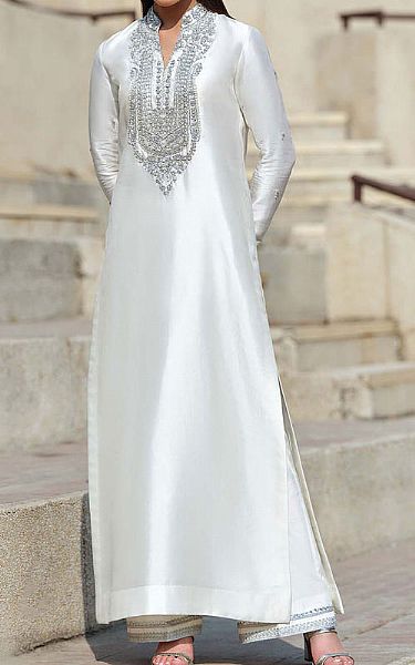 Mahum Asad Platinum | Pakistani Pret Wear Clothing by Mahum Asad- Image 1